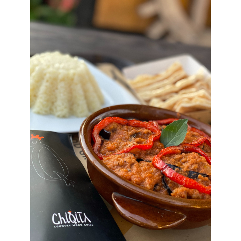 Moussaka and ground beef Tajine