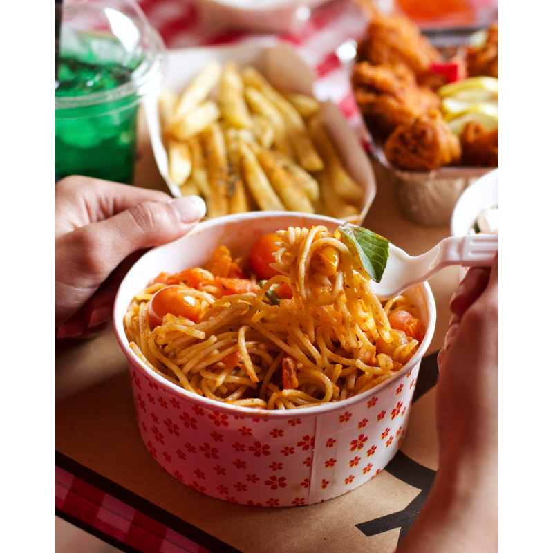 Fresh Tomato Basil Spaghetti