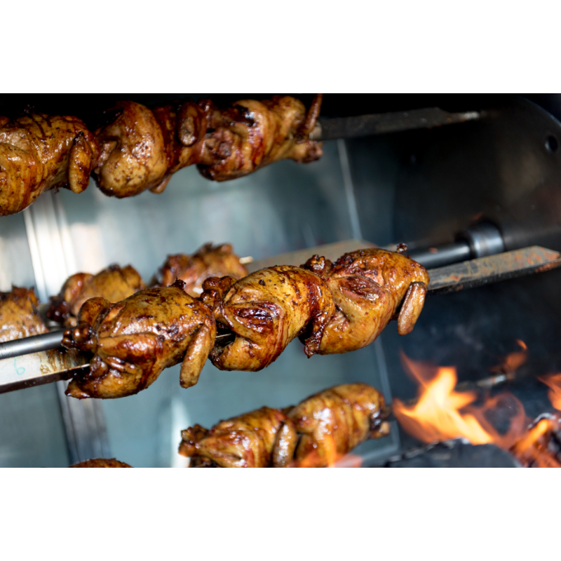 Whole Chicken Charcoal Grilled Boneless