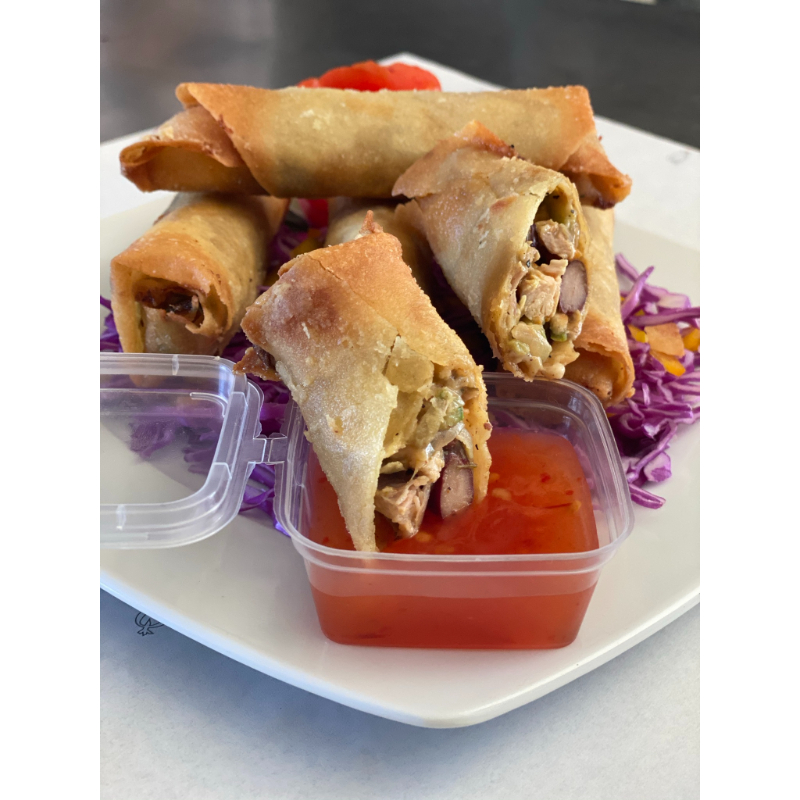 Chicken Spring Rolls (6 pieces)